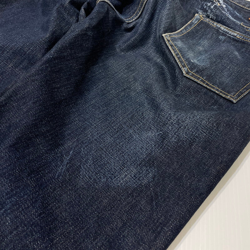 【中古品】【メンズ】 FULLCOUNT フルカウント 0105XX WIDE DENIM HEAVY OZ ワイド デニム ヘビーオンス ボトムス デニムパンツ 156-260713-yo-03-tei サイズ：W29L32 カラー：インディゴ 万代Net店