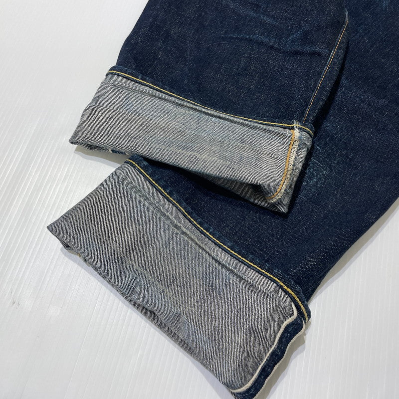 【中古品】【メンズ】 FULLCOUNT フルカウント 0105XX WIDE DENIM HEAVY OZ ワイド デニム ヘビーオンス ボトムス デニムパンツ 156-260713-yo-03-tei サイズ：W29L32 カラー：インディゴ 万代Net店