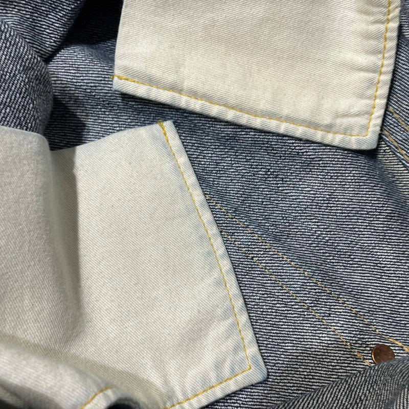【中古品】【メンズ】 FULLCOUNT フルカウント 0105XX WIDE DENIM HEAVY OZ ワイド デニム ヘビーオンス ボトムス デニムパンツ 156-260713-yo-03-tei サイズ：W29L32 カラー：インディゴ 万代Net店