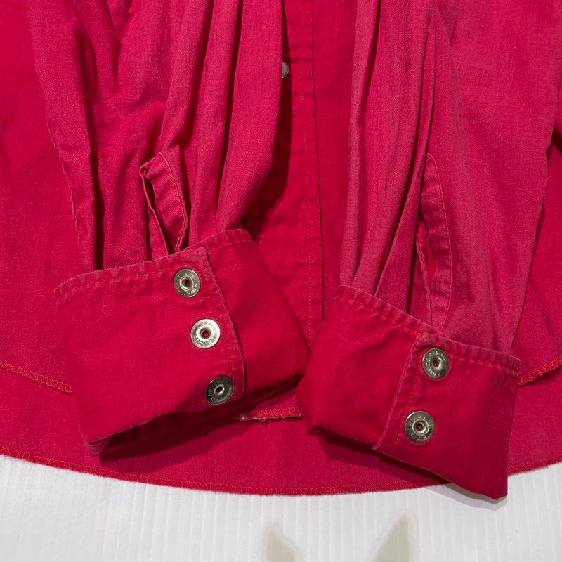 【現状渡し品】【メンズ】 H BARC エイチバーシー 60's WESTERN SHIRT VINTAGE 60年代 ウエスタン シャツ 長袖 トップス ヴィンテージ 145-260713-yo-05-tei サイズ：不明 カラー：レッド 万代Net店
