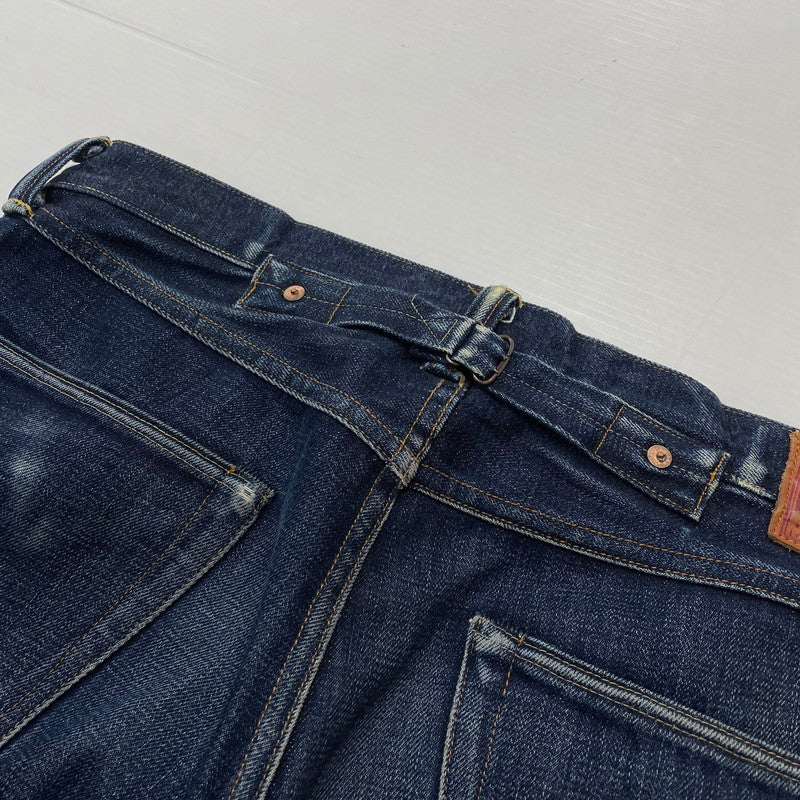 【中古品】【メンズ】 RRL ダブルアールエル PIONEER BUCKLE-BACK JEAN DENIM R41 パイオニア シンチ バック ジーン デニム ボトムス 156-260720-sa-27-tei サイズ：32 カラー：インディゴ 万代Net店