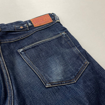 【中古品】【メンズ】 RRL ダブルアールエル PIONEER BUCKLE-BACK JEAN DENIM R41 パイオニア シンチ バック ジーン デニム ボトムス 156-260720-sa-27-tei サイズ：32 カラー：インディゴ 万代Net店