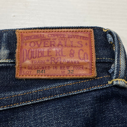 【中古品】【メンズ】 RRL ダブルアールエル PIONEER BUCKLE-BACK JEAN DENIM R41 パイオニア シンチ バック ジーン デニム ボトムス 156-260720-sa-27-tei サイズ：32 カラー：インディゴ 万代Net店