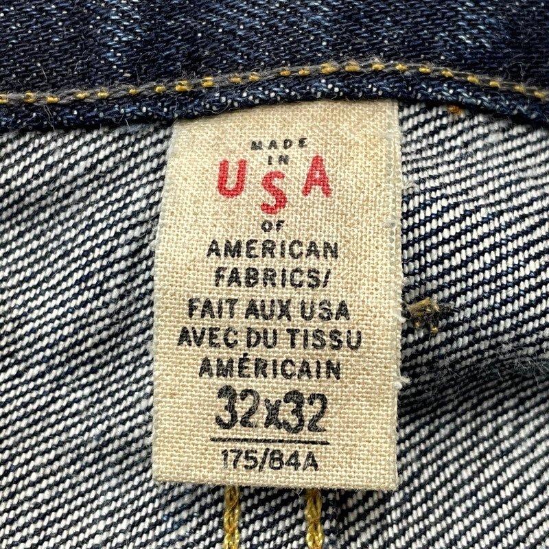 【中古品】【メンズ】 RRL ダブルアールエル PIONEER BUCKLE-BACK JEAN DENIM R41 パイオニア シンチ バック ジーン デニム ボトムス 156-260720-sa-27-tei サイズ：32 カラー：インディゴ 万代Net店