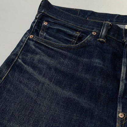 【中古品】【メンズ】 RRL ダブルアールエル PIONEER BUCKLE-BACK JEAN DENIM R41 パイオニア シンチ バック ジーン デニム ボトムス 156-260720-sa-27-tei サイズ：32 カラー：インディゴ 万代Net店