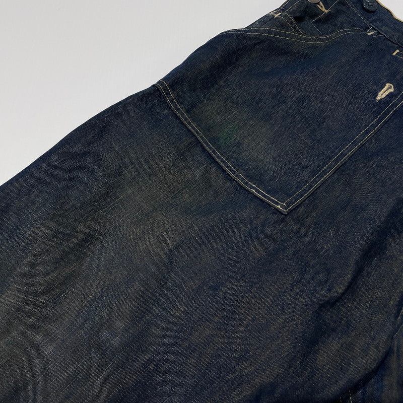 【中古品】【メンズ】 LEVI'S VINTAGE CLOSING リーバイスヴィンテージクロージング LOT 66 BIB OVERALL CUSTOMIZE DENIM PANTS ビブ オーバーオール カスタマイズ デニムパンツ ボトムス 156-260713-yo-01-tei サイズ：W32/L32 カラー：インディゴ 万代Net店
