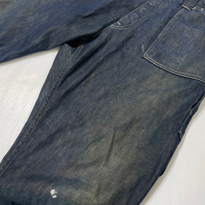 【中古品】【メンズ】 LEVI'S VINTAGE CLOSING リーバイスヴィンテージクロージング LOT 66 BIB OVERALL CUSTOMIZE DENIM PANTS ビブ オーバーオール カスタマイズ デニムパンツ ボトムス 156-260713-yo-01-tei サイズ：W32/L32 カラー：インディゴ 万代Net店