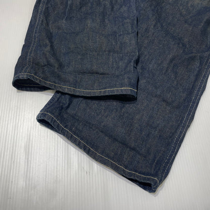【中古品】【メンズ】 LEVI'S VINTAGE CLOSING リーバイスヴィンテージクロージング LOT 66 BIB OVERALL CUSTOMIZE DENIM PANTS ビブ オーバーオール カスタマイズ デニムパンツ ボトムス 156-260713-yo-01-tei サイズ：W32/L32 カラー：インディゴ 万代Net店