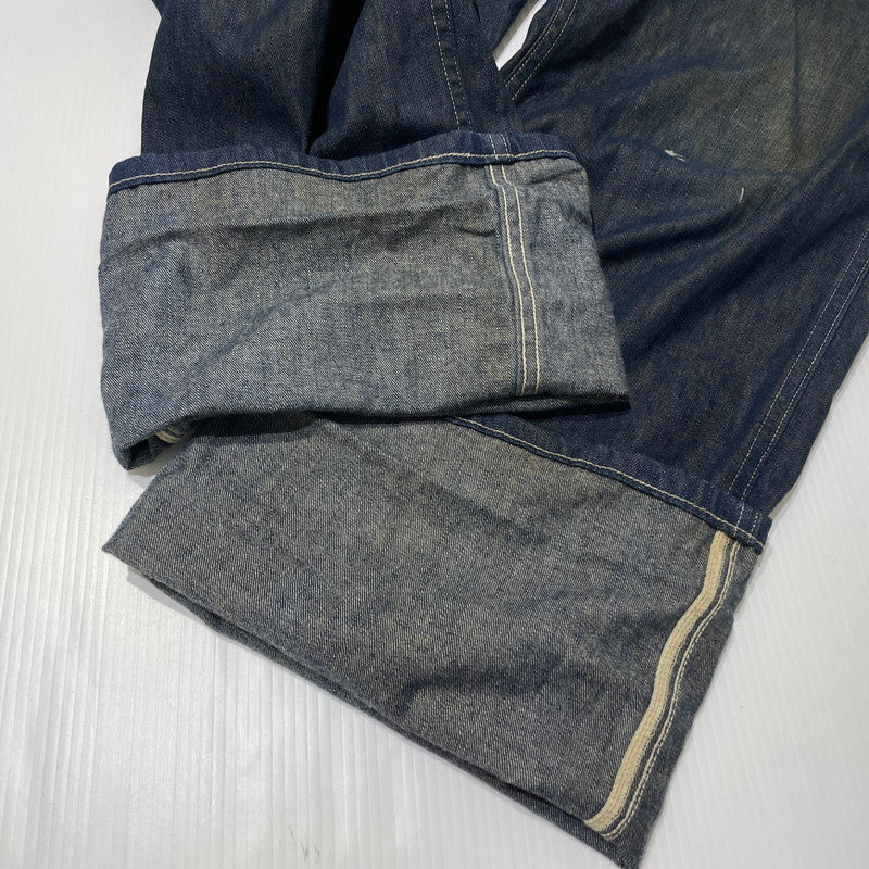 【中古品】【メンズ】 LEVI'S VINTAGE CLOSING リーバイスヴィンテージクロージング LOT 66 BIB OVERALL CUSTOMIZE DENIM PANTS ビブ オーバーオール カスタマイズ デニムパンツ ボトムス 156-260713-yo-01-tei サイズ：W32/L32 カラー：インディゴ 万代Net店