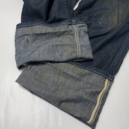【中古品】【メンズ】 LEVI'S VINTAGE CLOSING リーバイスヴィンテージクロージング LOT 66 BIB OVERALL CUSTOMIZE DENIM PANTS ビブ オーバーオール カスタマイズ デニムパンツ ボトムス 156-260713-yo-01-tei サイズ：W32/L32 カラー：インディゴ 万代Net店