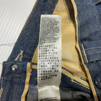 【中古品】【メンズ】 LEVI'S VINTAGE CLOSING リーバイスヴィンテージクロージング LOT 66 BIB OVERALL CUSTOMIZE DENIM PANTS ビブ オーバーオール カスタマイズ デニムパンツ ボトムス 156-260713-yo-01-tei サイズ：W32/L32 カラー：インディゴ 万代Net店