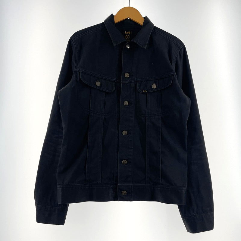 【中古品】【メンズ】 LEE リー × HYSTERIC GLAMOUR ヒステリックグラマー 別注 コラボ 100J WESTERNER DENIM JACKET 95523 ウエスターナー デニムジャケット ライトアウター 145-260713-yo-04-tei サイズ：L カラー：ブラック 万代Net店