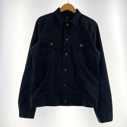 【中古品】【メンズ】 LEE リー × HYSTERIC GLAMOUR ヒステリックグラマー 別注 コラボ 100J WESTERNER DENIM JACKET 95523 ウエスターナー デニムジャケット ライトアウター 145-260713-yo-04-tei サイズ：L カラー：ブラック 万代Net店
