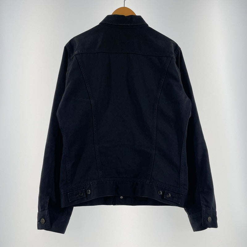 【中古品】【メンズ】 LEE リー × HYSTERIC GLAMOUR ヒステリックグラマー 別注 コラボ 100J WESTERNER DENIM JACKET 95523 ウエスターナー デニムジャケット ライトアウター 145-260713-yo-04-tei サイズ：L カラー：ブラック 万代Net店
