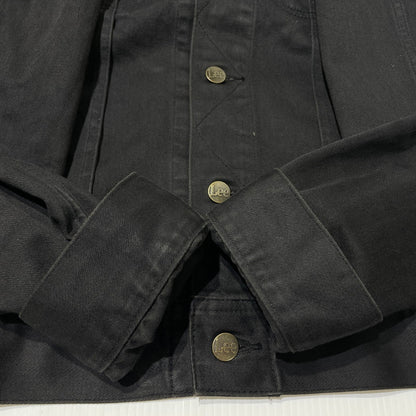 【中古品】【メンズ】 LEE リー × HYSTERIC GLAMOUR ヒステリックグラマー 別注 コラボ 100J WESTERNER DENIM JACKET 95523 ウエスターナー デニムジャケット ライトアウター 145-260713-yo-04-tei サイズ：L カラー：ブラック 万代Net店