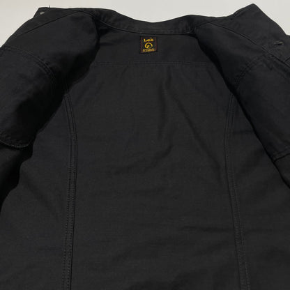 【中古品】【メンズ】 LEE リー × HYSTERIC GLAMOUR ヒステリックグラマー 別注 コラボ 100J WESTERNER DENIM JACKET 95523 ウエスターナー デニムジャケット ライトアウター 145-260713-yo-04-tei サイズ：L カラー：ブラック 万代Net店