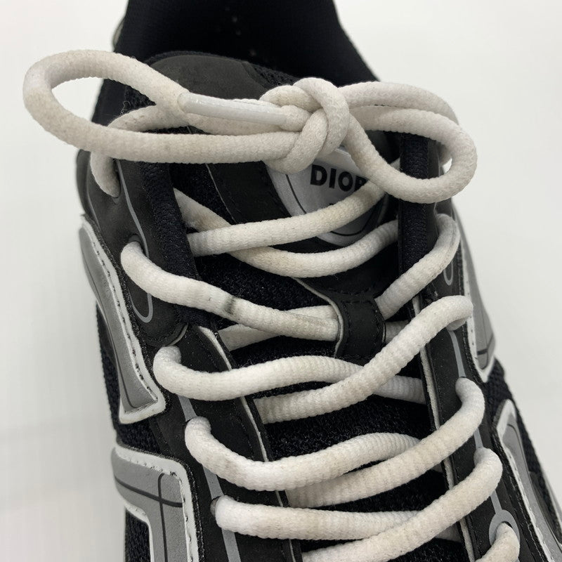【中古品】【メンズ】 Christian Dior クリスチャン・ディオール B30 カウントダウン スニーカー 靴 テクニカルメッシュ テクニカルファブリック 183-260714-ko-04-tei サイズ：43 カラー：ブラック 万代Net店