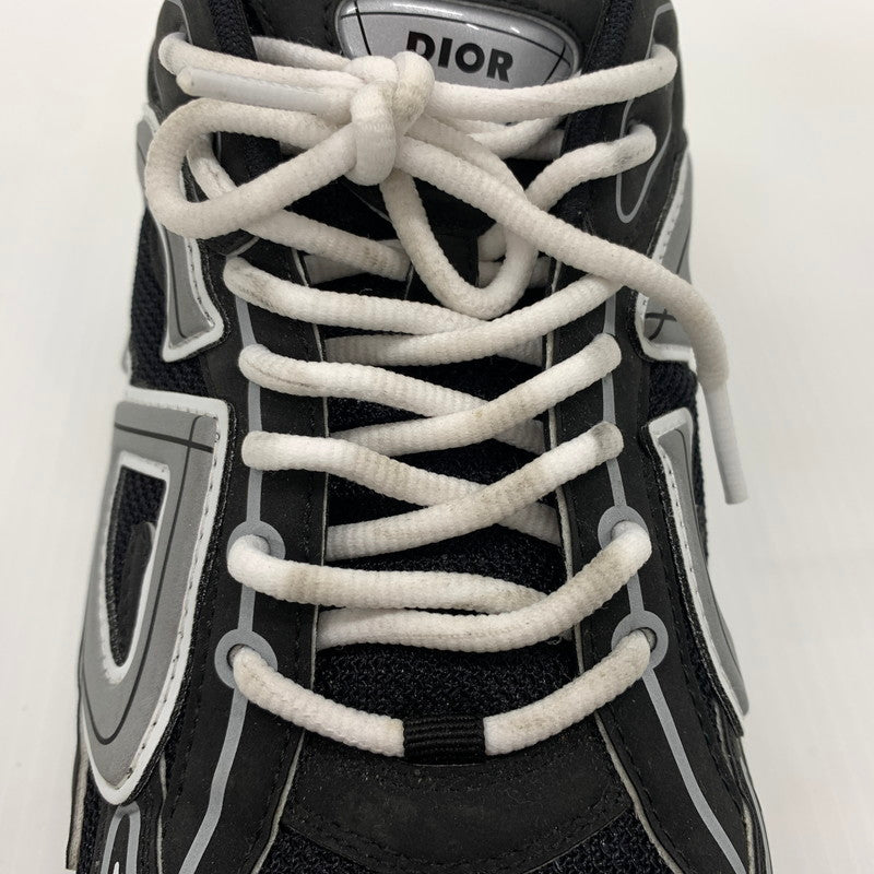 【中古品】【メンズ】 Christian Dior クリスチャン・ディオール B30 カウントダウン スニーカー 靴 テクニカルメッシュ テクニカルファブリック 183-260714-ko-04-tei サイズ：43 カラー：ブラック 万代Net店