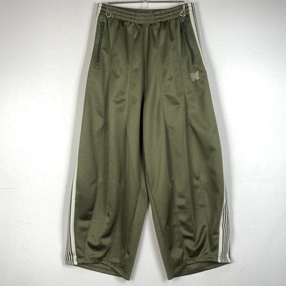 【中古品】【メンズ】 NEEDLES ニードルス H.D PANT PU1591 ヒザデル パンツ ボトムス 151-260720-sa-26-tei サイズ：XS カラー：カーキ 万代Net店