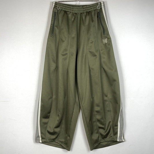 【中古品】【メンズ】 NEEDLES ニードルス H.D PANT PU1591 ヒザデル パンツ ボトムス 151-260720-sa-26-tei サイズ：XS カラー：カーキ 万代Net店