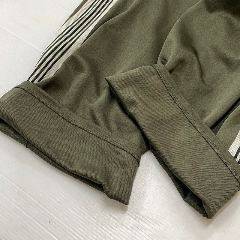 【中古品】【メンズ】 NEEDLES ニードルス H.D PANT PU1591 ヒザデル パンツ ボトムス 151-260720-sa-26-tei サイズ：XS カラー：カーキ 万代Net店