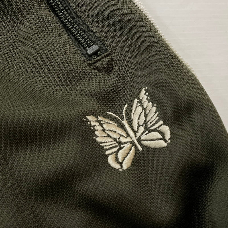 【中古品】【メンズ】 NEEDLES ニードルス H.D PANT PU1591 ヒザデル パンツ ボトムス 151-260720-sa-26-tei サイズ：XS カラー：カーキ 万代Net店