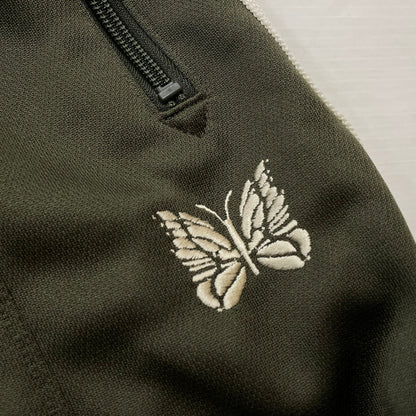 【中古品】【メンズ】 NEEDLES ニードルス H.D PANT PU1591 ヒザデル パンツ ボトムス 151-260720-sa-26-tei サイズ：XS カラー：カーキ 万代Net店
