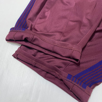 【中古品】【メンズ】 NEEDLES ニードルス H.D TRACK PANT POLY SMOOTH NS250 ヒザデル トラックパンツ ポリスムース ボトムス 151-260713-yo-02-tei サイズ：XS カラー：WINE 万代Net店