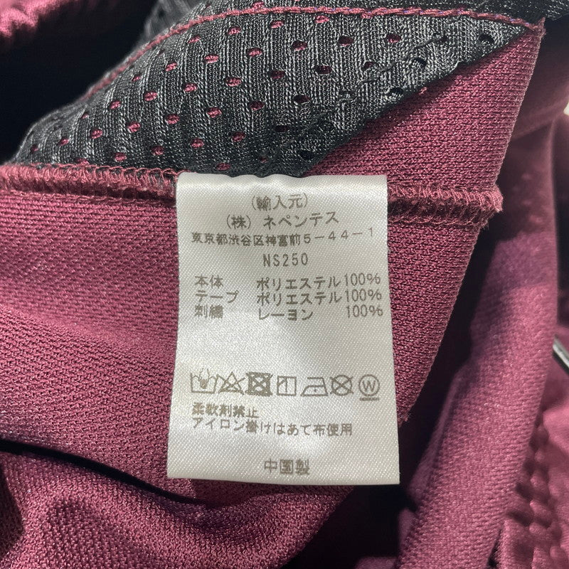 【中古品】【メンズ】 NEEDLES ニードルス H.D TRACK PANT POLY SMOOTH NS250 ヒザデル トラックパンツ ポリスムース ボトムス 151-260713-yo-02-tei サイズ：XS カラー：WINE 万代Net店