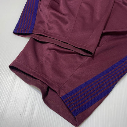 【中古品】【メンズ】 NEEDLES ニードルス H.D TRACK PANT POLY SMOOTH NS250 ヒザデル トラックパンツ ポリスムース ボトムス 151-260713-yo-02-tei サイズ：XS カラー：WINE 万代Net店