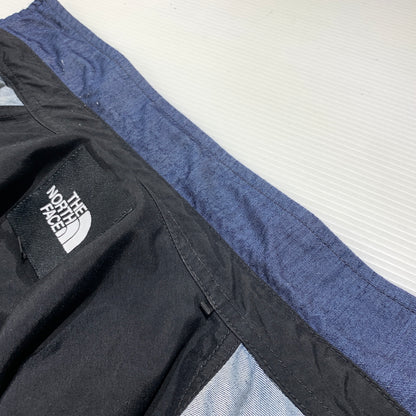 【中古品】【メンズ】 THE NORTH FACE ザ・ノースフェイス L/S NYLON DENIM NUPTSE SHIRT NR72130 ロングスリーブ ナイロンデニム ヌプシシャツ ライトアウター 144-260716-ko-11-tei サイズ：XL カラー：インディゴ 万代Net店