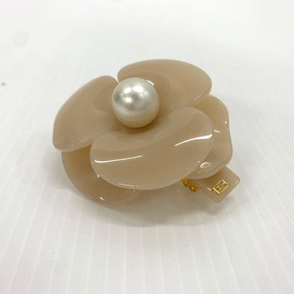 【中古品】【レディース】 ALEXANDRE DE PARIS アレクサンドル ドゥ パリ BARRETTE AA6-17448-04 バレッタ アクセサリー 髪留め アクリルパール 182-260714-ko-07-tei カラー：ベージュ 万代Net店