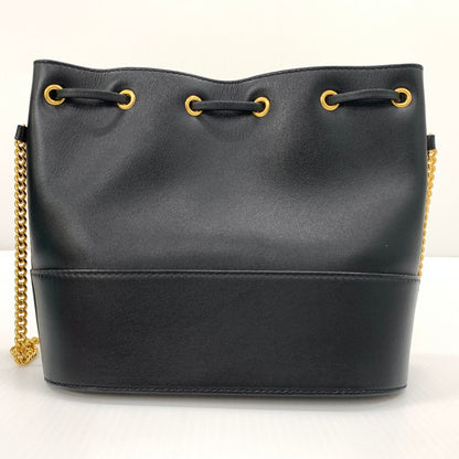 【中古品】【レディース】 VALENTINO GARAVANI ヴァレンティノ ガラヴァーニ Vロゴシグネチャー バケットバッグ カバン レザーバッグ 180-260714-ko-12-tei カラー：ブラック 万代Net店