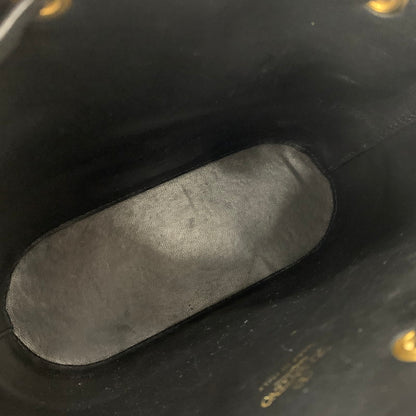 【中古品】【レディース】 VALENTINO GARAVANI ヴァレンティノ ガラヴァーニ Vロゴシグネチャー バケットバッグ カバン レザーバッグ 180-260714-ko-12-tei カラー：ブラック 万代Net店