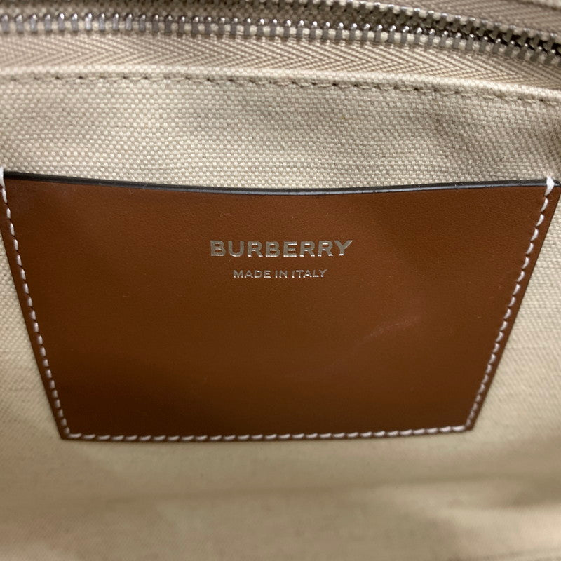【中古品】【メンズ】 BURBERRY バーバリー FREYA TOTE BAG フレヤ トートバッグ カバン ショルダーバッグ 188-260714-ko-14-tei カラー：ブラック系 万代Net店