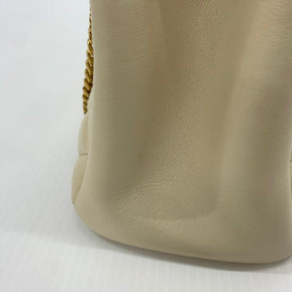 【中古品】【レディース】 VERSACE ヴェルサーチ 1005560 1A03912 キルティング チェーン トートバッグ カバン レザーバッグ メデューサ 180-260714-ko-13-tei カラー：アイボリー系 万代Net店