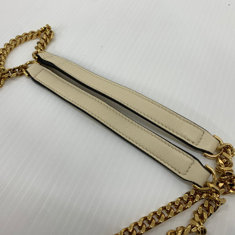 【中古品】【レディース】 VERSACE ヴェルサーチ 1005560 1A03912 キルティング チェーン トートバッグ カバン レザーバッグ メデューサ 180-260714-ko-13-tei カラー：アイボリー系 万代Net店