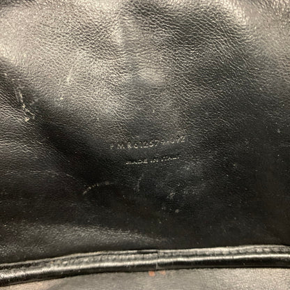 【中古品】【レディース】 Saint Laurent Paris サンローランパリ 618057 ルー タッセル チェーン ショルダーバッグ カバン レザーミニバッグ 180-260714-ko-11-tei カラー：ブラック 万代Net店