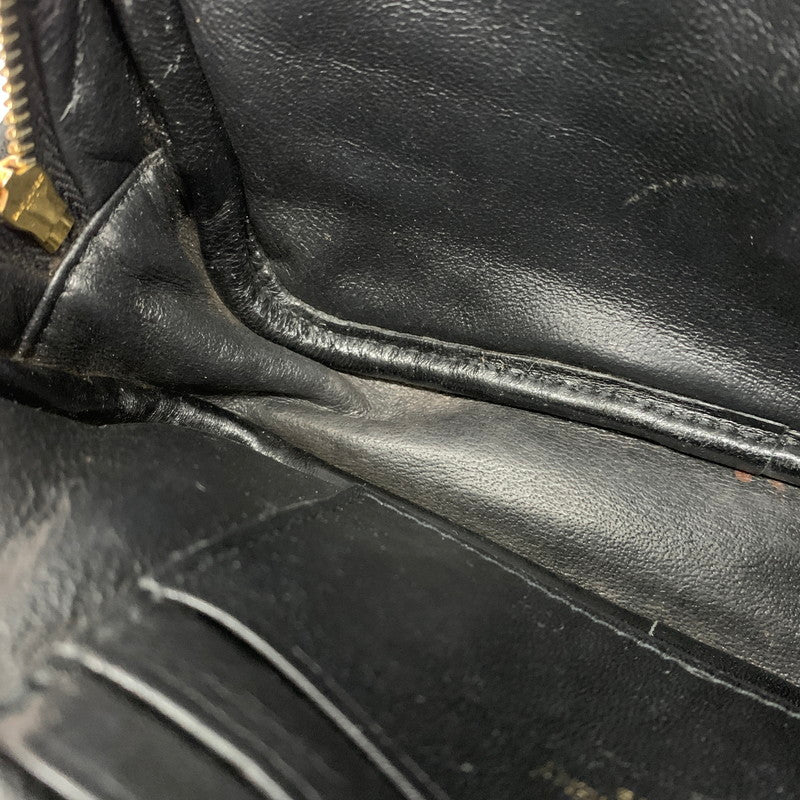 【中古品】【レディース】 Saint Laurent Paris サンローランパリ 618057 ルー タッセル チェーン ショルダーバッグ カバン レザーミニバッグ 180-260714-ko-11-tei カラー：ブラック 万代Net店