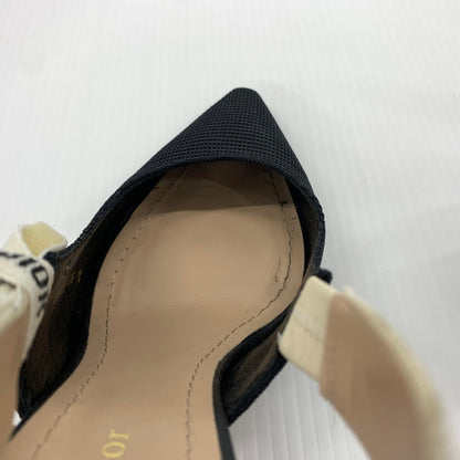 【中古品】【レディース】 Christian Dior クリスチャン・ディオール KDC201TFL90036 スリングバック パンプス 靴 ジャドール シューズ 183-260714-ko-01-tei サイズ：36 カラー：ブラック 万代Net店