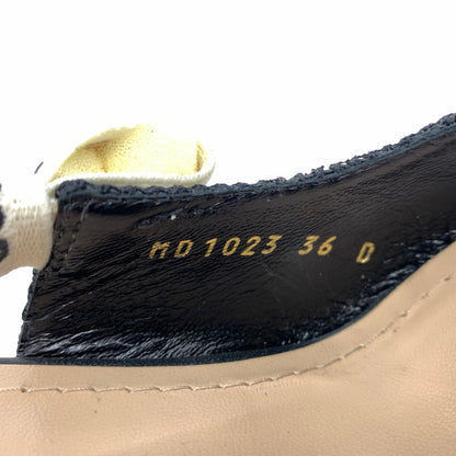 【中古品】【レディース】 Christian Dior クリスチャン・ディオール KDC201TFL90036 スリングバック パンプス 靴 ジャドール シューズ 183-260714-ko-01-tei サイズ：36 カラー：ブラック 万代Net店