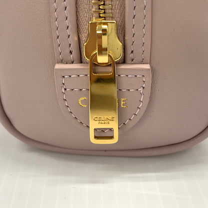 【中古品】【レディース】 CELINE セリーヌ CUIR TRIOMPHE MINI BOSTONBAG 10P04 ミニボストンバッグ カバン ハンドバッグ ショルダーバッグ 180-260714-ko-03-tei カラー：ピンク 万代Net店