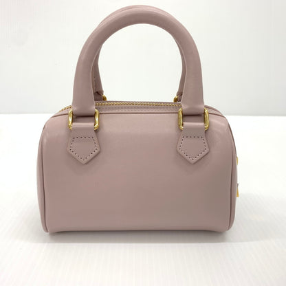 【中古品】【レディース】 CELINE セリーヌ CUIR TRIOMPHE MINI BOSTONBAG 10P04 ミニボストンバッグ カバン ハンドバッグ ショルダーバッグ 180-260714-ko-03-tei カラー：ピンク 万代Net店