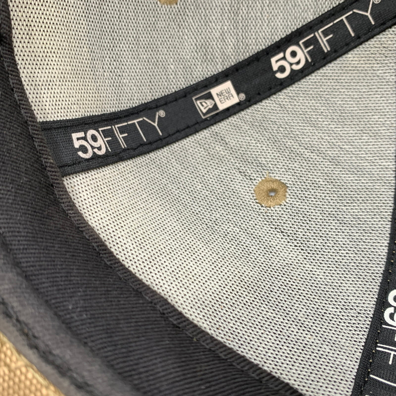 【中古品】【メンズ】 SUPREME シュプリーム × NEW ERA ニューエラ 別注コラボ 18SS MONOGRAM BOX LOGO CAP モノグラム ボックスロゴ キャップ 帽子 149-260730-yo-04-tei サイズ：７ 1/8 カラー：総柄 万代Net店