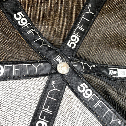 【中古品】【メンズ】 SUPREME シュプリーム × NEW ERA ニューエラ 別注コラボ 18SS MONOGRAM BOX LOGO CAP モノグラム ボックスロゴ キャップ 帽子 149-260730-yo-04-tei サイズ：７ 1/8 カラー：総柄 万代Net店