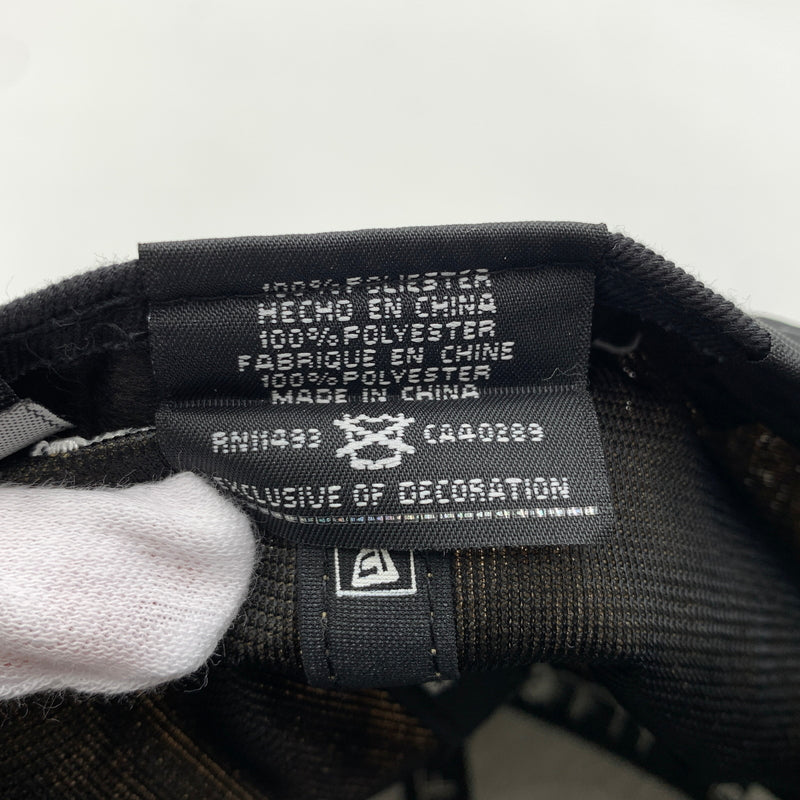 【中古品】【メンズ】 SUPREME シュプリーム × NEW ERA ニューエラ 別注コラボ 18SS MONOGRAM BOX LOGO CAP モノグラム ボックスロゴ キャップ 帽子 149-260730-yo-04-tei サイズ：７ 1/8 カラー：総柄 万代Net店
