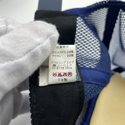 【中古品】【メンズ】 A BATHING APE アベイシングエイプ TRACKER CAP トラッカーキャップ 帽子 メッシュキャップ NFS限定 185-260809-ko-04-tei カラー：ネイビー 万代Net店