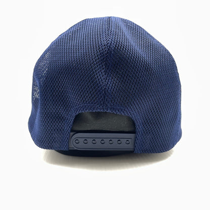 【中古品】【メンズ】 A BATHING APE アベイシングエイプ TRACKER CAP トラッカーキャップ 帽子 メッシュキャップ NFS限定 185-260809-ko-04-tei カラー：ネイビー 万代Net店