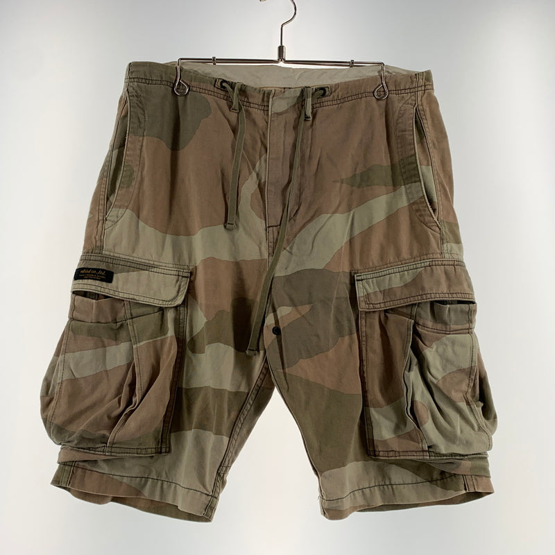 【中古品】【メンズ】 NEIGHBORHOOD ネイバーフッド SHORT CARGO PANTS ショートカーゴパンツ ボトムス カモ 153-260716-ko-18-tei サイズ：M カラー：迷彩 万代Net店