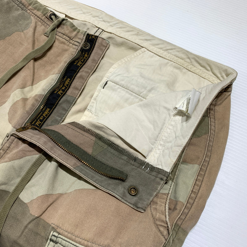 【中古品】【メンズ】 NEIGHBORHOOD ネイバーフッド SHORT CARGO PANTS ショートカーゴパンツ ボトムス カモ 153-260716-ko-18-tei サイズ：M カラー：迷彩 万代Net店